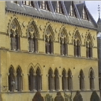 Zoomed in building image